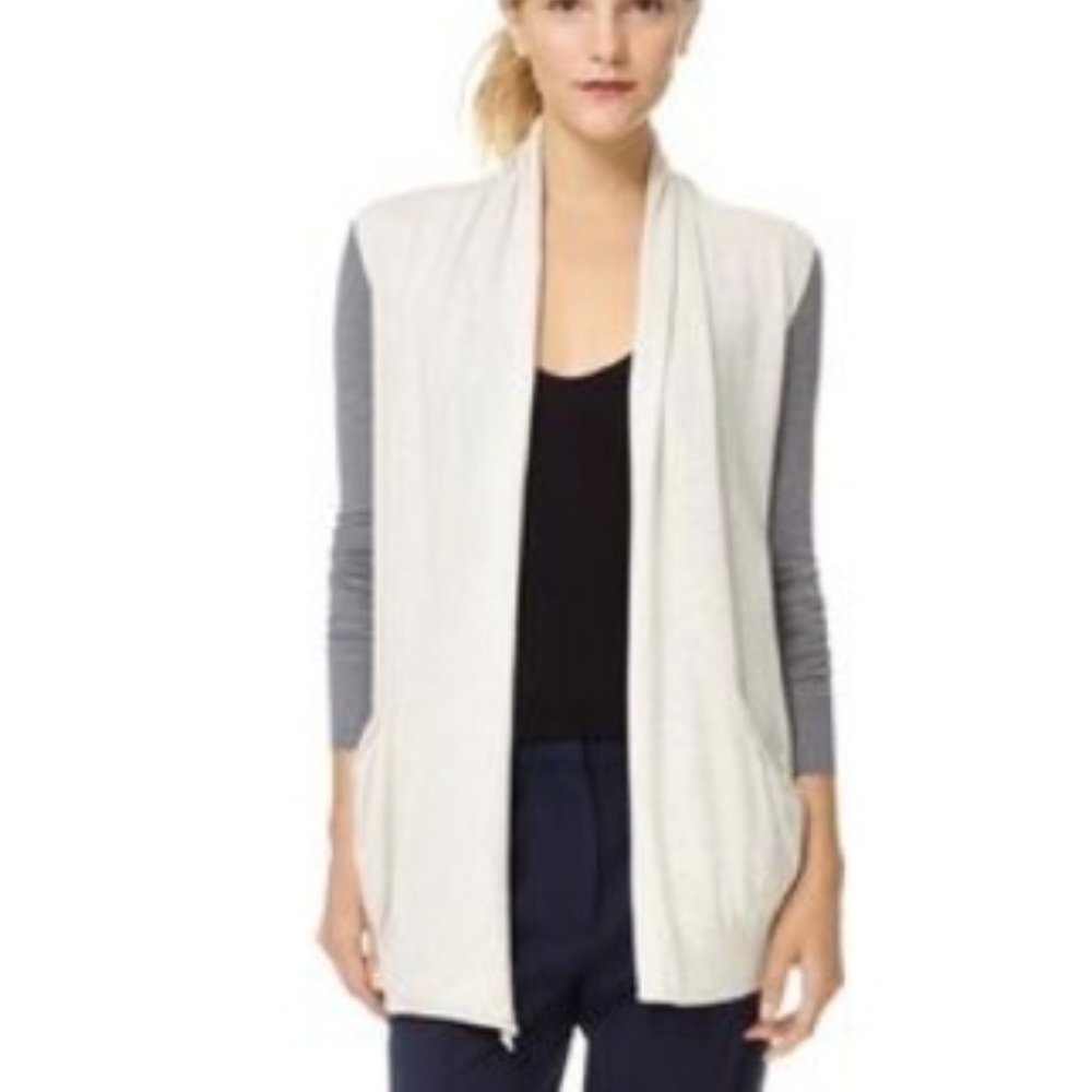 Aritzia Wilfred silk and cashmere cardigan